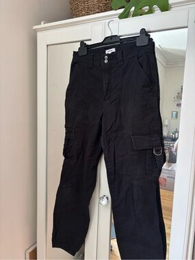 Garage Women’s Black Cargo Pants with Utility Pockets